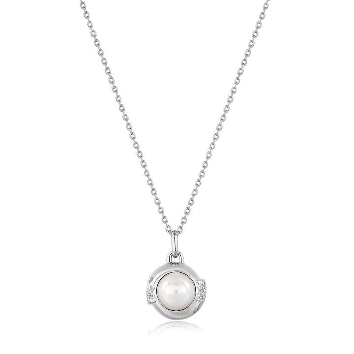 Ania Haie Silver Pearl Sphere Pendant Necklace N054 - 04HAnia HaieN054 - 04H