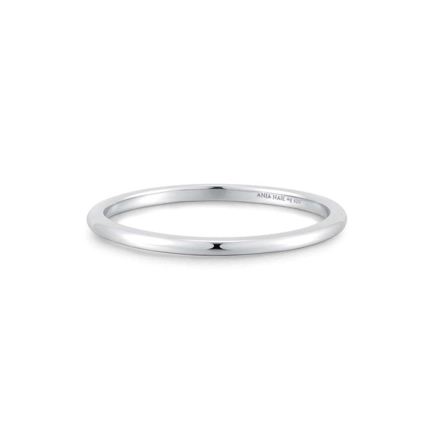 Ania Haie Silver Plain Ring R058 - 01HAnia HaieR058 - 01H - 52