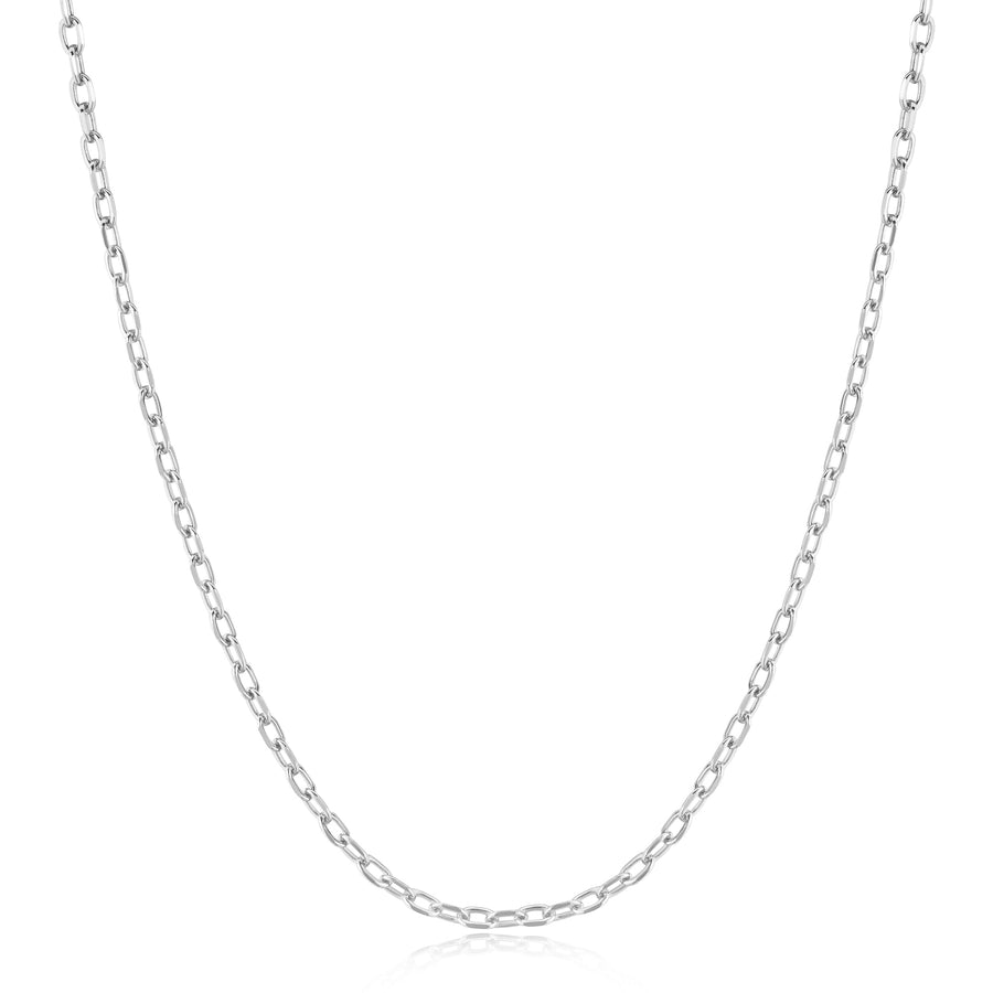 Ania Haie Silver Rectangle Link Chain Necklace N060 - 03HAnia HaieN060 - 03H