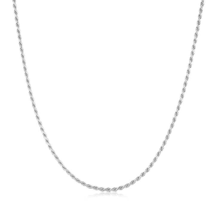 Ania Haie Silver Rope Twist Chain Necklace N058 - 04HAnia HaieN058 - 04H