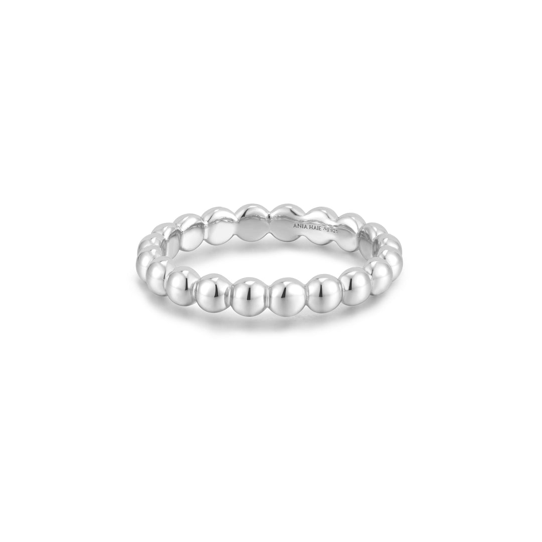 Ania Haie Silver Round Dome Band R059 - 03HAnia HaieR059 - 03H - 52