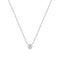 Ania Haie Silver Round Solitaire Cubic Zirconia Necklace N059 - 01HAnia HaieN059 - 01H