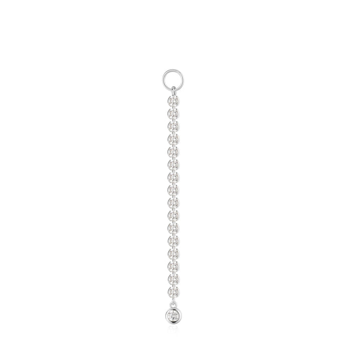 Ania Haie Silver Row Bezel Earring Charm EC060 - 07HAnia HaieEC060 - 07H