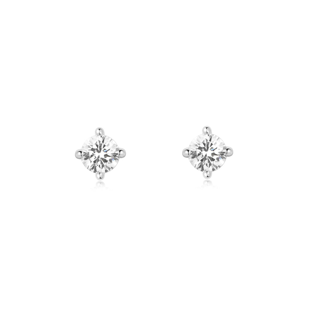 Ania Haie Silver Solitaire Studs E057 - 01HAnia HaieE057 - 01H