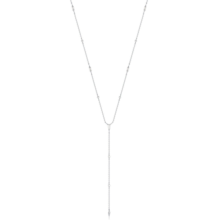 Ania Haie Silver Sparkle Point Y Necklace N053 - 05HAnia HaieN053 - 05H