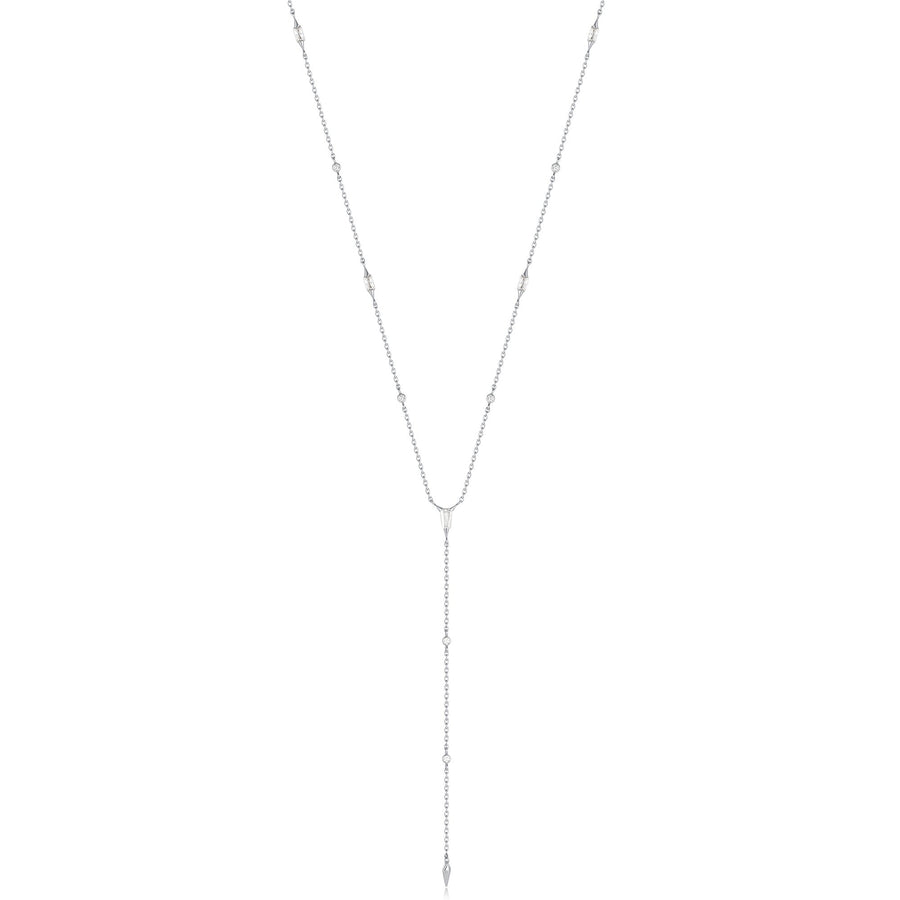 Ania Haie Silver Sparkle Point Y Necklace N053 - 05HAnia HaieN053 - 05H