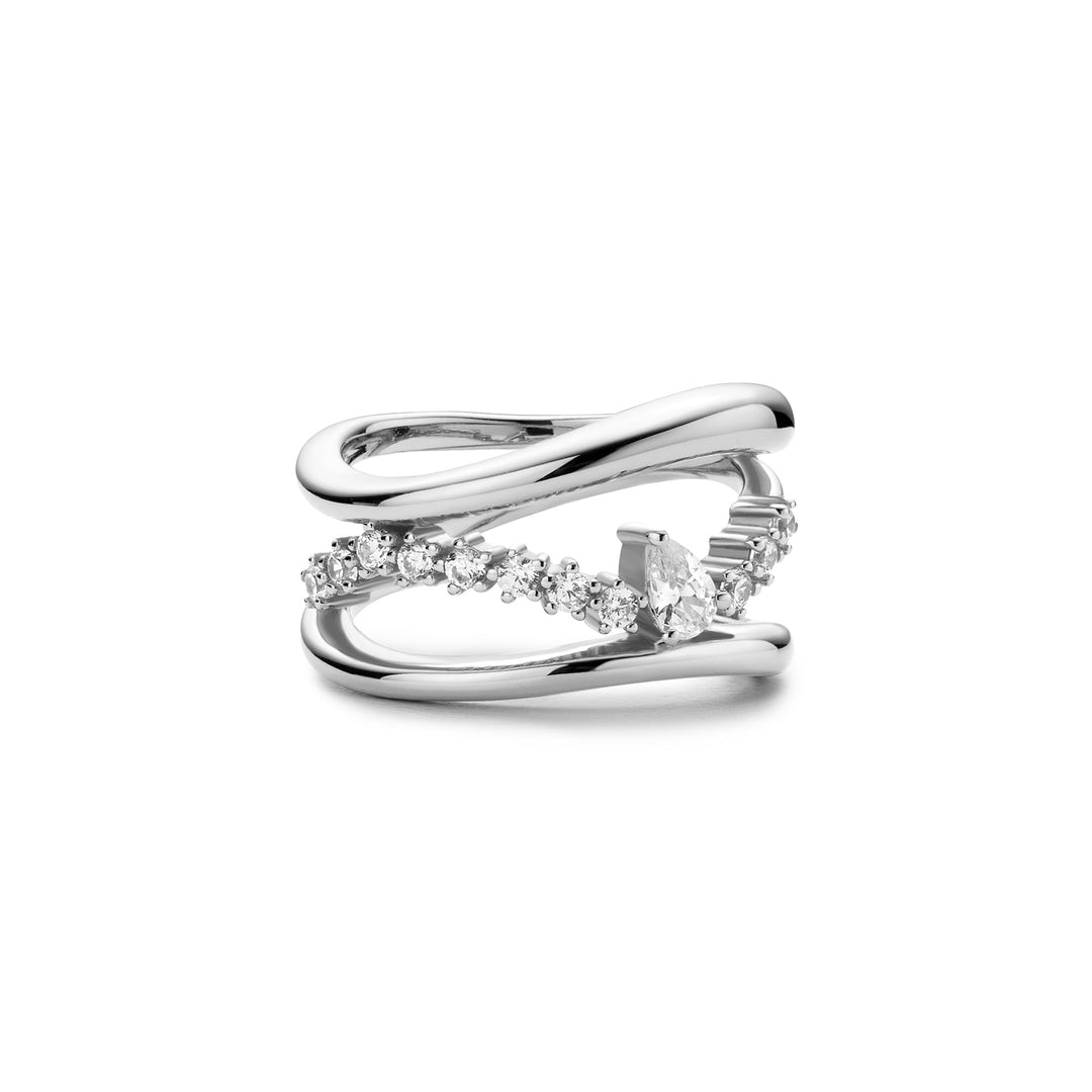 Ania Haie Silver Sparkle Ring R056 - 02HAnia HaieR056 - 02H - 54