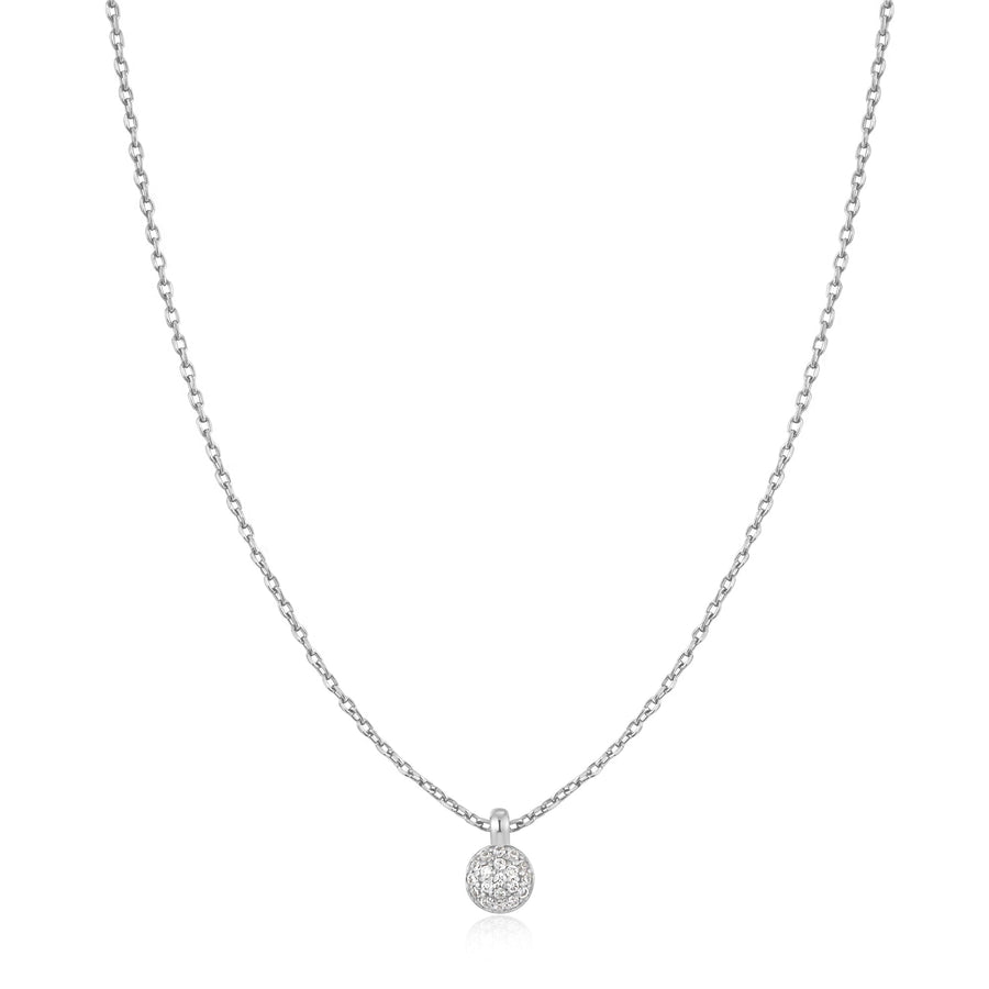 Ania Haie Silver Sphere Pave Necklace N061 - 01HAnia HaieN061 - 01H