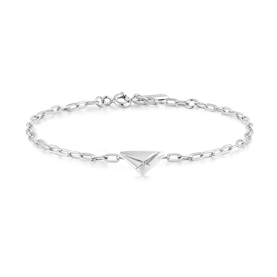 Ania Haie Silver Triangle Kiss Bracelet B059 - 01HAnia HaieB059 - 01H