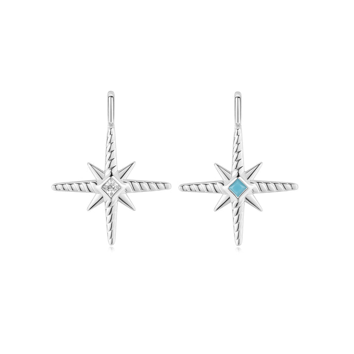 Ania Haie Silver Turquoise Cubic Ziconia Star Charm NC060 - 09HAnia HaieNC060 - 09H