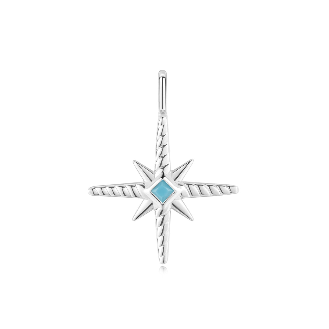 Ania Haie Silver Turquoise Cubic Ziconia Star Charm NC060 - 09HAnia HaieNC060 - 09H