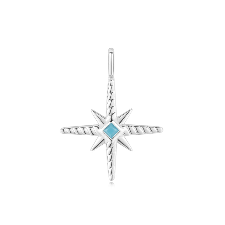 Ania Haie Silver Turquoise Cubic Ziconia Star Charm NC060 - 09HAnia HaieNC060 - 09H