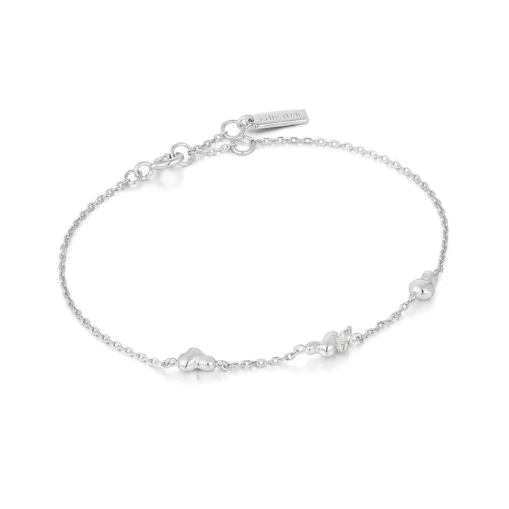 Ania Haie Silver Twisted Wave Chain Bracelet B050 - 01HAnia HaieB050 - 01H