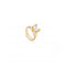 Anima 18k Gold Plated White Zirconia RingUNOde50ANI0805BLNORO12
