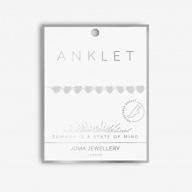 Anklet Heart Chain 5113Joma Jewellery5113