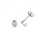 Aquamarine Earring Stud Round Earrings ED402WAQGemstones JewelleryED402WAQ