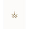Aquarius Golden Metal CharmUNOde50CHA0206OROACU0U