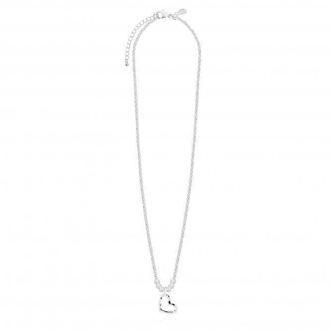 Arabella Hammered Heart Long Wrap Necklace 4877Joma Jewellery4877