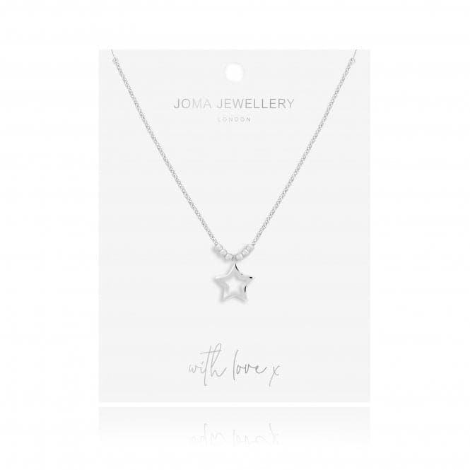 Arabella Hammered Star Long Wrap Necklace 4876Joma Jewellery4876