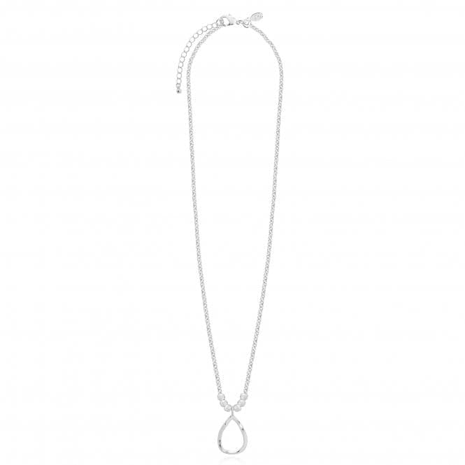 Arabella Hammered Teardrop Long Wrap Necklace 4878Joma Jewellery4878