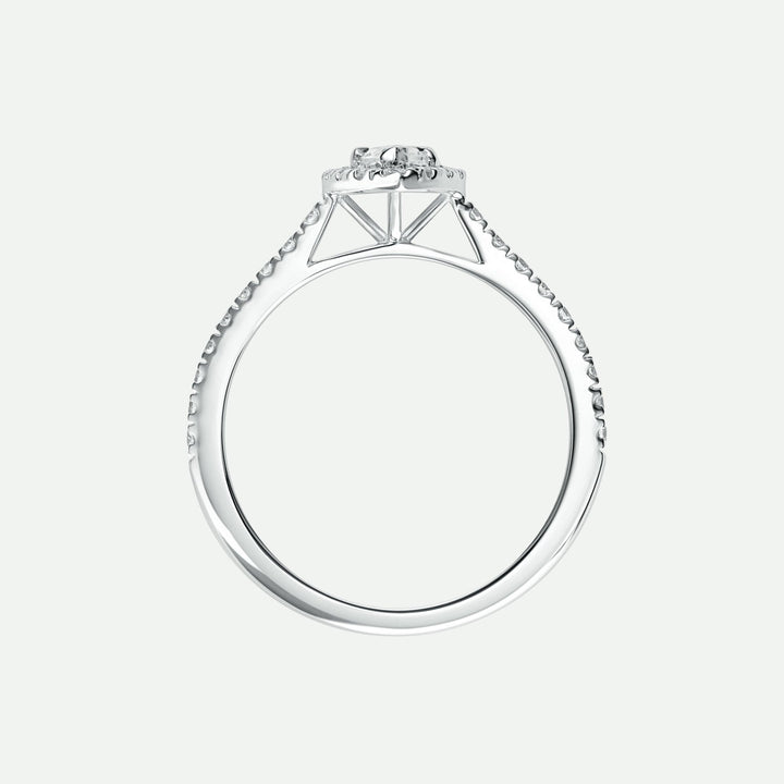 Astra | 18ct White Gold 1ct tw Lab Grown Diamond RingCreated BrillianceBA0073104 - O