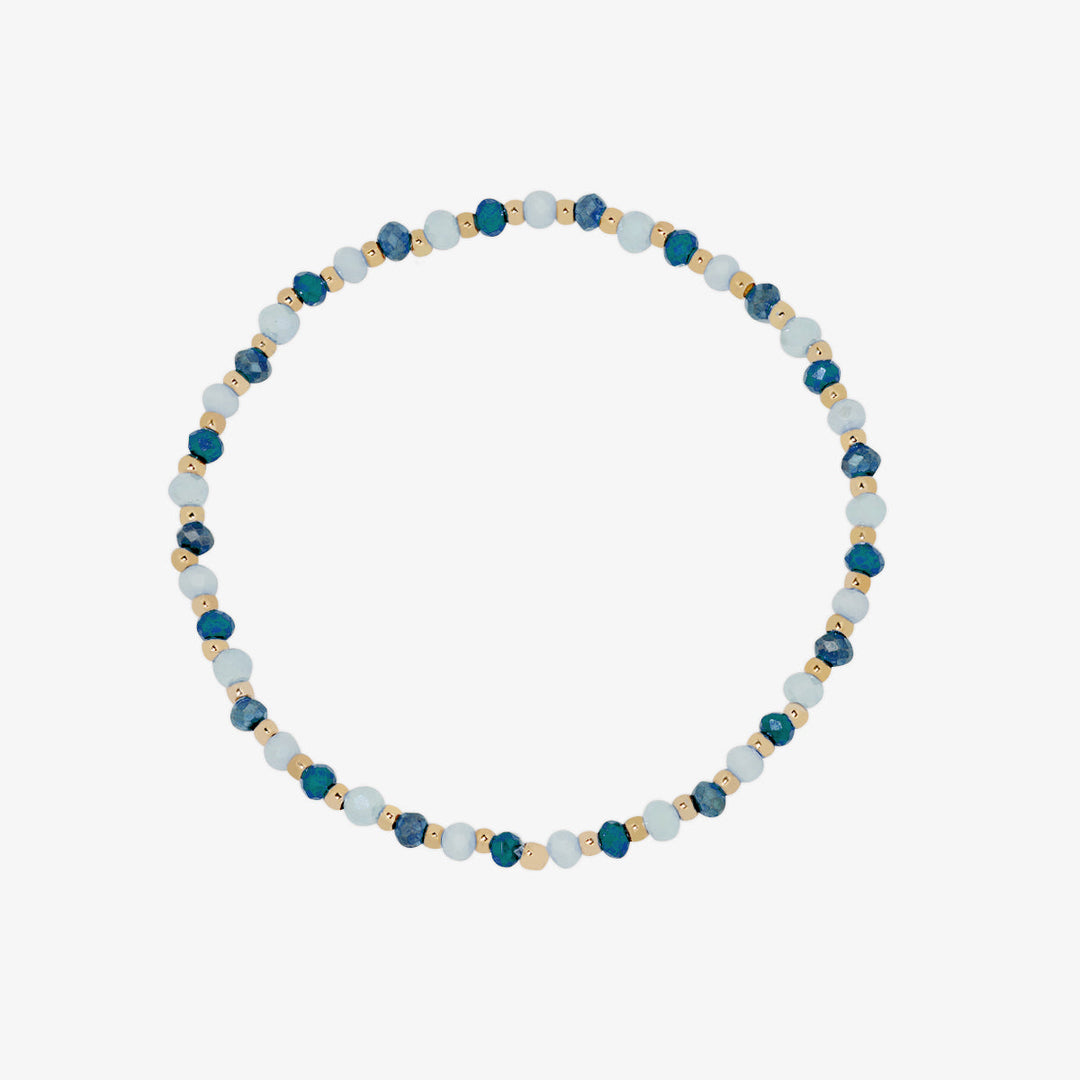 Gemstone stretchable bracelet-2