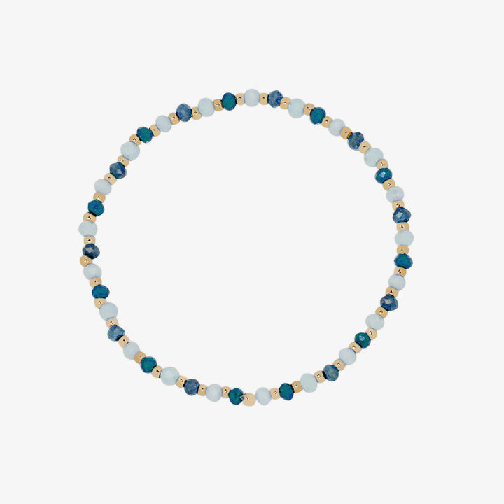 Gemstone stretchable bracelet-2