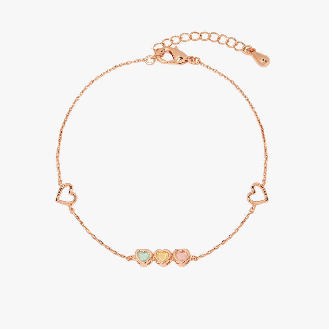 Triple heart bracelet-5