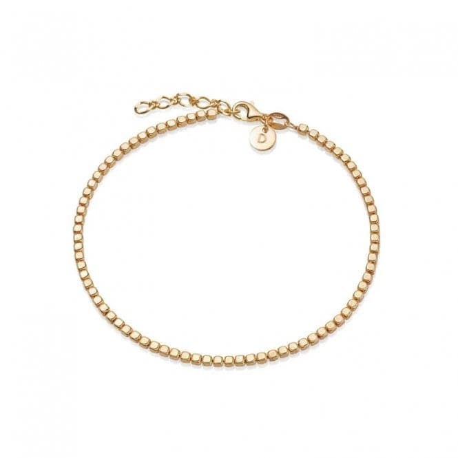 Beaded Chain 18ct Gold Plated Bracelet RBR02_GPDaisyRBR02_GP