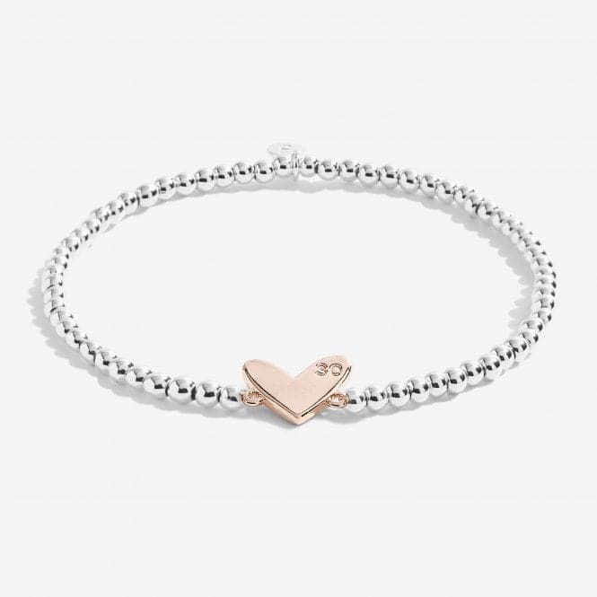 Beautifully Boxed A Little Happy 30th Birthday Bracelet 5077Joma Jewellery5077