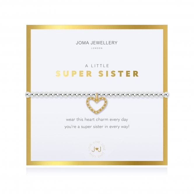 Beautifully Boxed A littles Super Sister Bracelet 4752Joma Jewellery4752