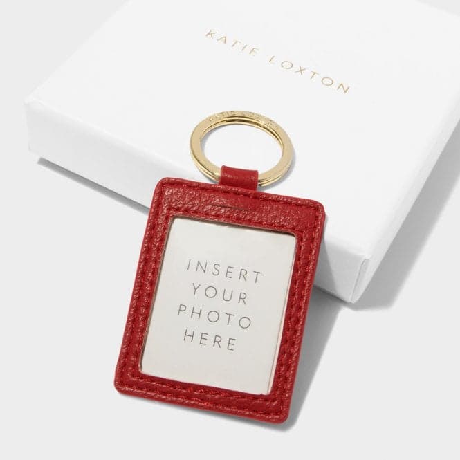 Beautifully Boxed Red Photo Keyring 'A Little Love' KLB3054Katie LoxtonKLB3054