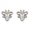 Bee Stud Zirconia Stud Earrings A2081CBeginningsA2081C