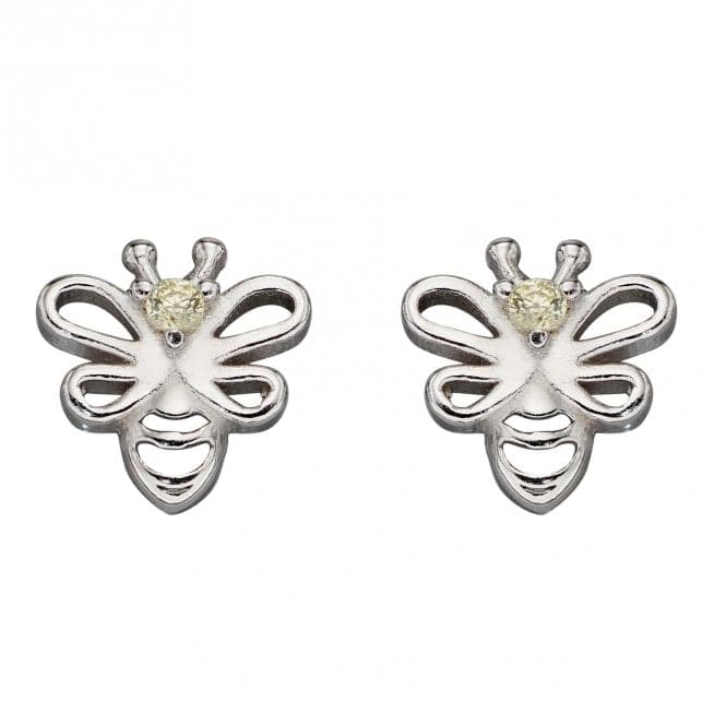 Bee Stud Zirconia Stud Earrings A2081CBeginningsA2081C