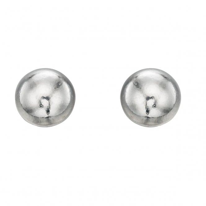 Beginnings Sterling Silver A017 Plain Ball Stud EarringsBeginningsA017