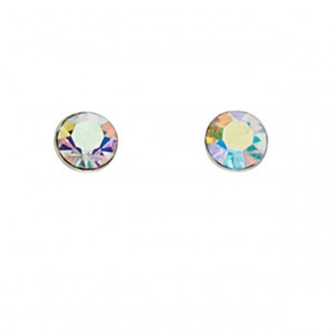 Beginnings Sterling Silver A824D Ab Crystal Stud EarringsBeginningsA824D