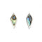 Beginnings Sterling Silver A983S Shell Diamond Shape Stud EarringsBeginningsA983S