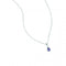 Beginnings Sterling Silver Amethyst Teardrop Pendant P2429MBeginningsP2429M