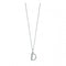 Beginnings Sterling Silver Art Deco Initial D Cubic Zirconia Pendant P4726CBeginningsP4726C
