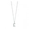 Beginnings Sterling Silver Art Deco Initial E Cubic Zirconia Pendant P4727CBeginningsP4727C