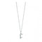 Beginnings Sterling Silver Art Deco Initial F Cubic Zirconia Pendant P4728CBeginningsP4728C