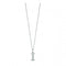 Beginnings Sterling Silver Art Deco Initial I Cubic Zirconia Pendant P4731CBeginningsP4731C
