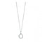 Beginnings Sterling Silver Art Deco Initial O Cubic Zirconia Pendant P4737CBeginningsP4737C