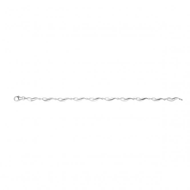 Beginnings Sterling Silver B4029 Twist 19cm BraceletBeginningsB4029