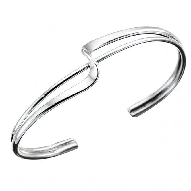 Beginnings Sterling Silver B431 Squiggle BangleBeginningsB431