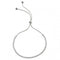 Beginnings Sterling Silver B4926C Clr Cz Chain Adjst Toggle BraceletBeginningsB4926C