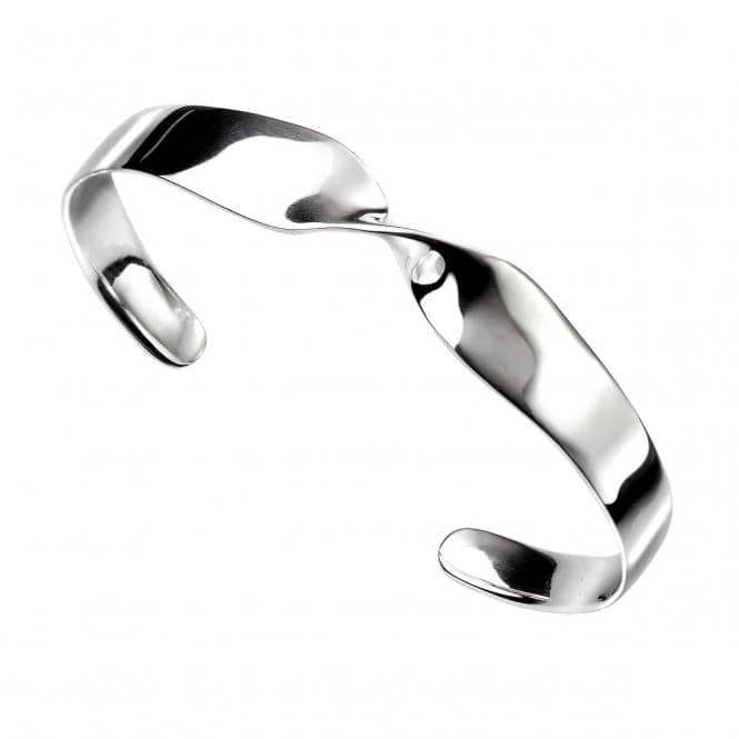 Beginnings Sterling Silver B4942 Single Twist Large BangleBeginningsB4942