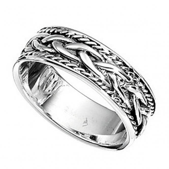 Beginnings Sterling Silver Band Ring R322BeginningsR322 52