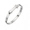 Beginnings Sterling Silver Childrens Heart Christening Bangle B4667BeginningsB4667