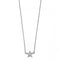 Beginnings Sterling Silver Clear Cubic Zirconia Star 41+3cm Necklaces N3241CBeginningsN3241C